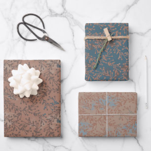 Bereenmuster, Mocha mousse Farbe Wrapping Paper Sheet