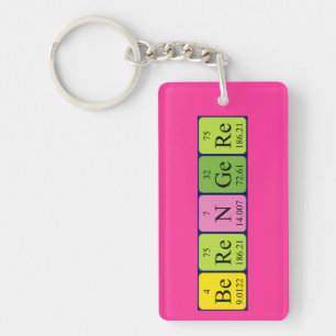 Berengere periodic table name keyring