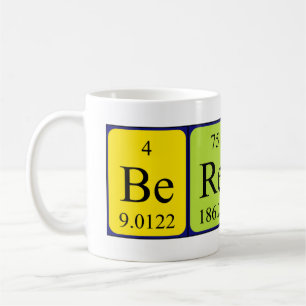 Berenice periodic table name mug