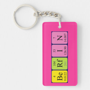 Berfin periodic table name keyring
