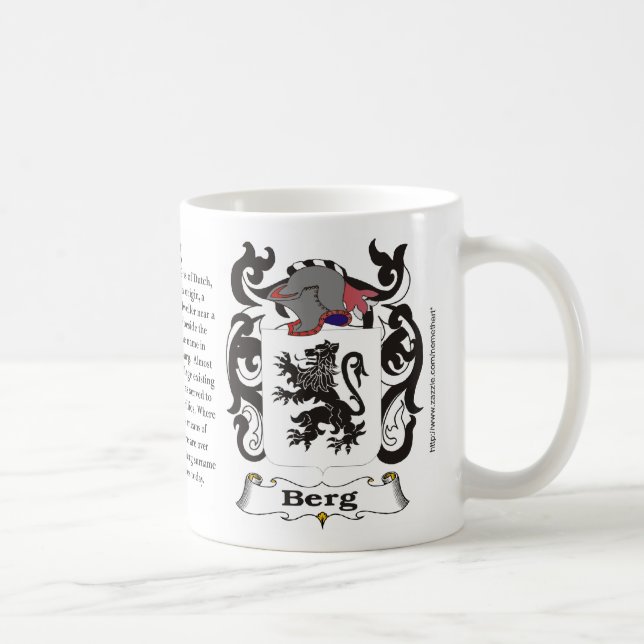 Berg Family Crest Mug (Right)