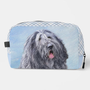 Bergamasco Sheepdog Shepherd Painting Cute Dog Art Dopp Kit