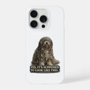 Bergamasco Shepherd Shirt  iPhone 15 Pro Case