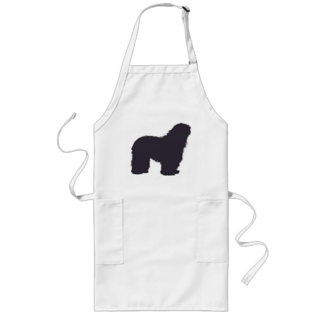 bergamasco_silhouette colour long apron (Front)