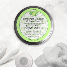 Bergamot Citrus Handmade Artisan Gift Label