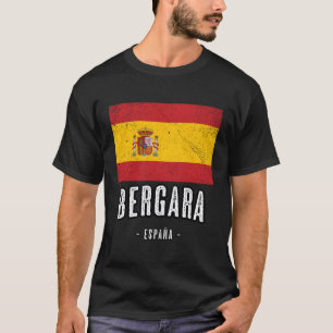 Bergara Spain Es Flag City Bandera Ropa T-Shirt