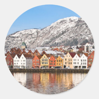 Bergen Classic Round Sticker