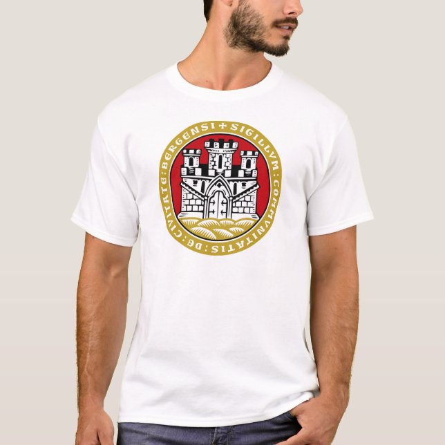 Bergen Coat of Arms T-Shirt (Front)