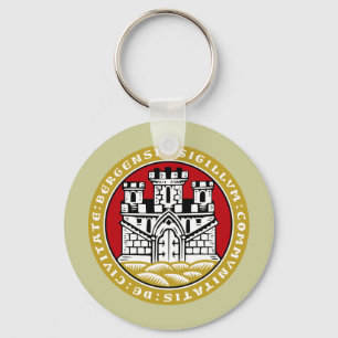 Bergen komm, Norway Key Ring
