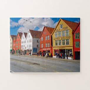 Bergen, Norway 30-pc Jigsaw Puzzle