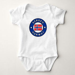 Bergen Norway Baby Bodysuit