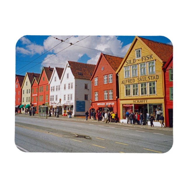 Bergen, Norway Magnet (Horizontal)