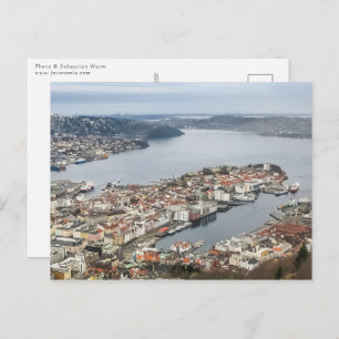 Bergen Norway Postcard