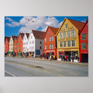 Bergen, Norway Poster