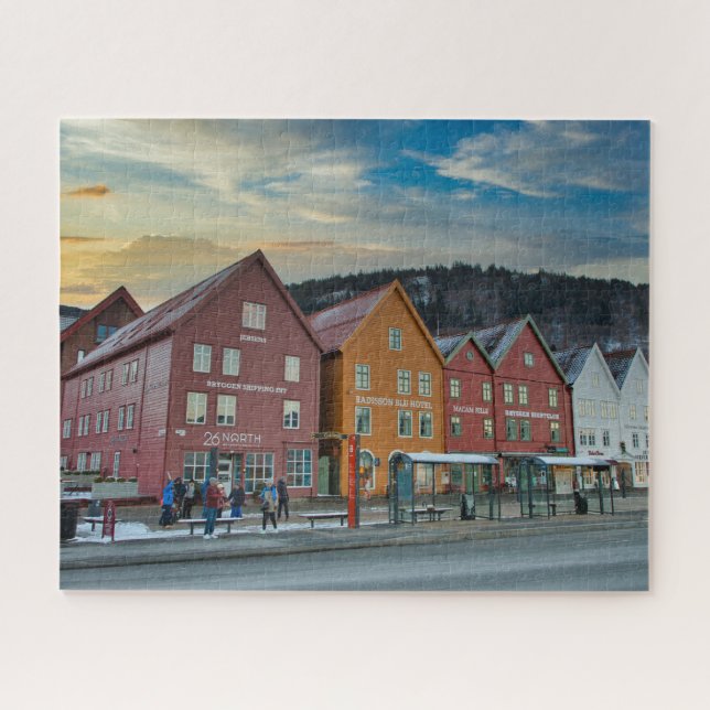 Bergen, Norway Shipping Company  Jigsaw Puzzle (Horizontal)