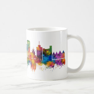 Bergen Norway Skyline Coffee Mug