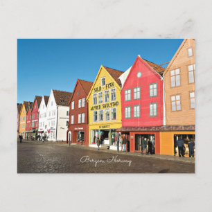 Bergen, Norway stores and shops Card