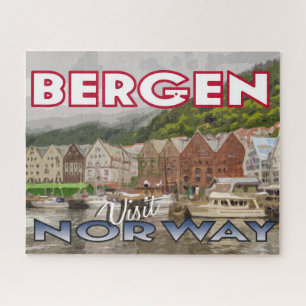 Bergen, Visit Norway Puzzle