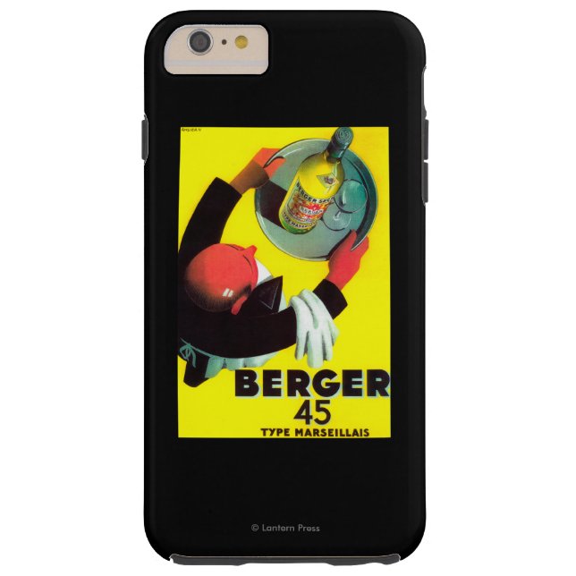 Berger 45 Vintage PosterEurope Case-Mate iPhone Case (Back)