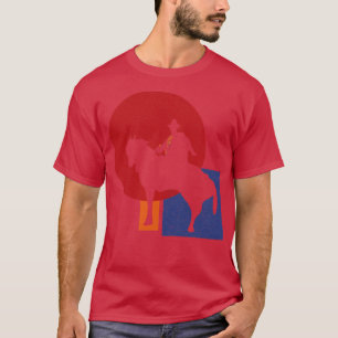 Berger cheval dans la campagne de Rome Minimalised T-Shirt
