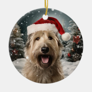 Berger Picard Dog Christmas Keepsake Ceramic Tree Decoration