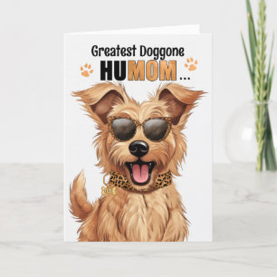 Berger Picard Dog Greatest HuMOM Mother's Day Holiday Card