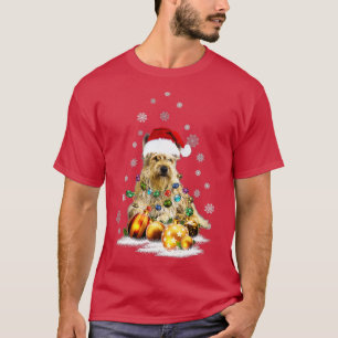 Berger Picard Dog Lights Christmas Matching Family T-Shirt