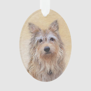 Berger Picard Painting - Cute Original Dog Art Ornament
