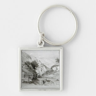 Berger's House, Valparaiso, 1834 Key Ring