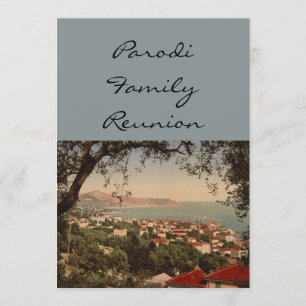 Berigo, Sanremo, Liguria, Italy Invitation