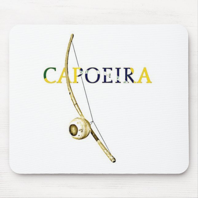 Berimbau Capoeira Mouse Mat (Front)
