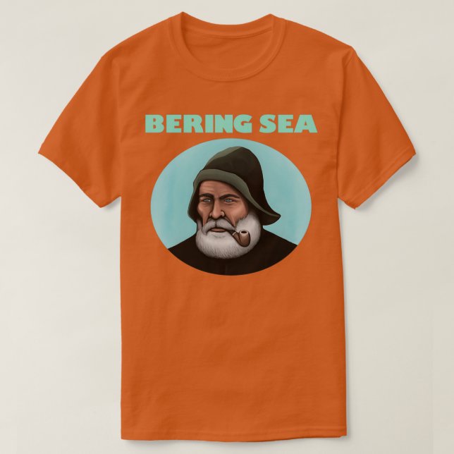 Bering Sea Fisherman T-Shirt (Design Front)