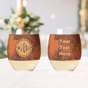 Beringia School of Lithic Technology Stemless Wine Glass