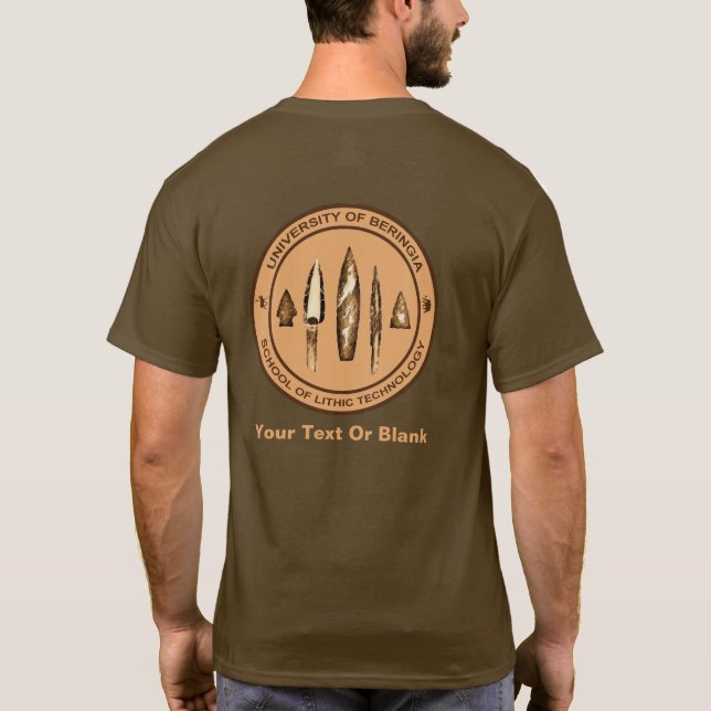 Beringia School of Lithic Technology T-Shirt (Back)
