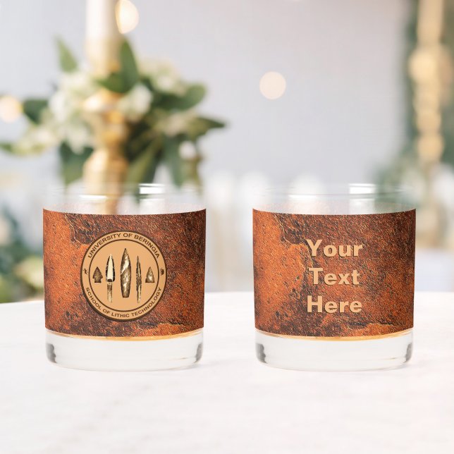 Beringia School of Lithic Technology Whiskey Glass (Insitu (Wedding))