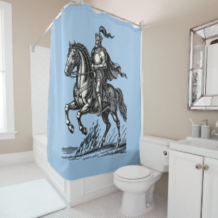 Berith's Royal Ride Shower Curtain