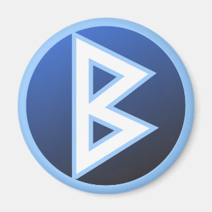 Berkana Beorc Rune Magnet