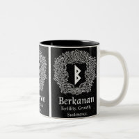 Berkanan Rune /Fertility / Black Version