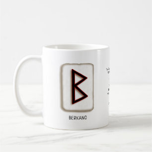 Berkano RuneStone Mug