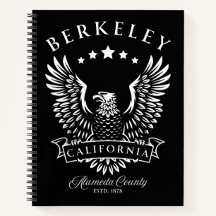 Berkeley Alameda County California Vintage Eagle Notebook