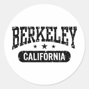 Berkeley California Classic Round Sticker
