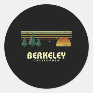 Berkeley California Classic Round Sticker