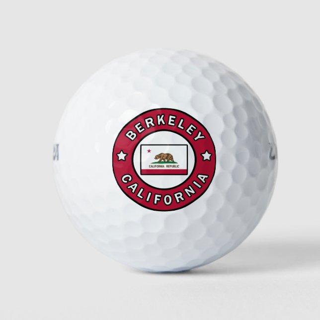 Berkeley California Golf Balls (Front)