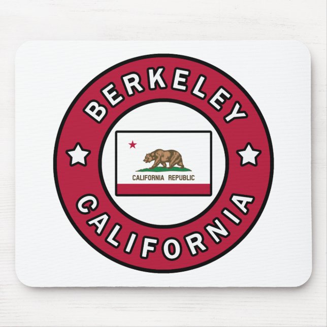 Berkeley California Mouse Mat (Front)
