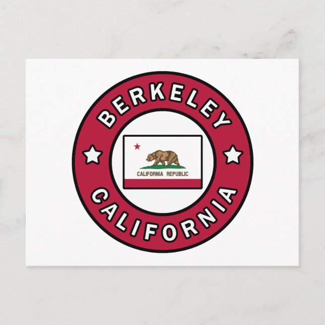 Berkeley California Postcard (Front)