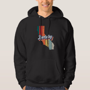 Berkeley City Retro Vintage Hometown California Hoodie