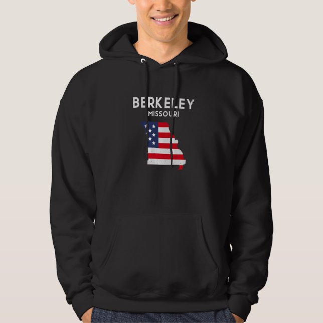 Berkeley Missouri USA State America Travel Missour Hoodie (Front)