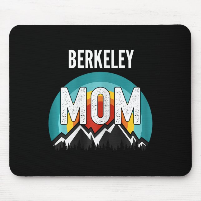 Berkeley Mum Mama Mum Mothers Day  Mouse Mat (Front)