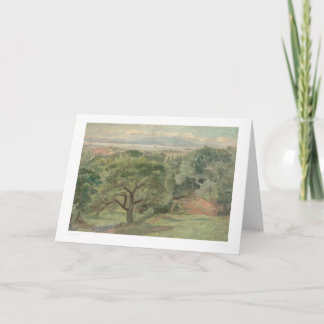 Berkeley overlooking U. of California (0138B) Card