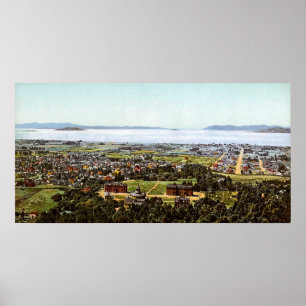 Berkeley San Francisco California Poster